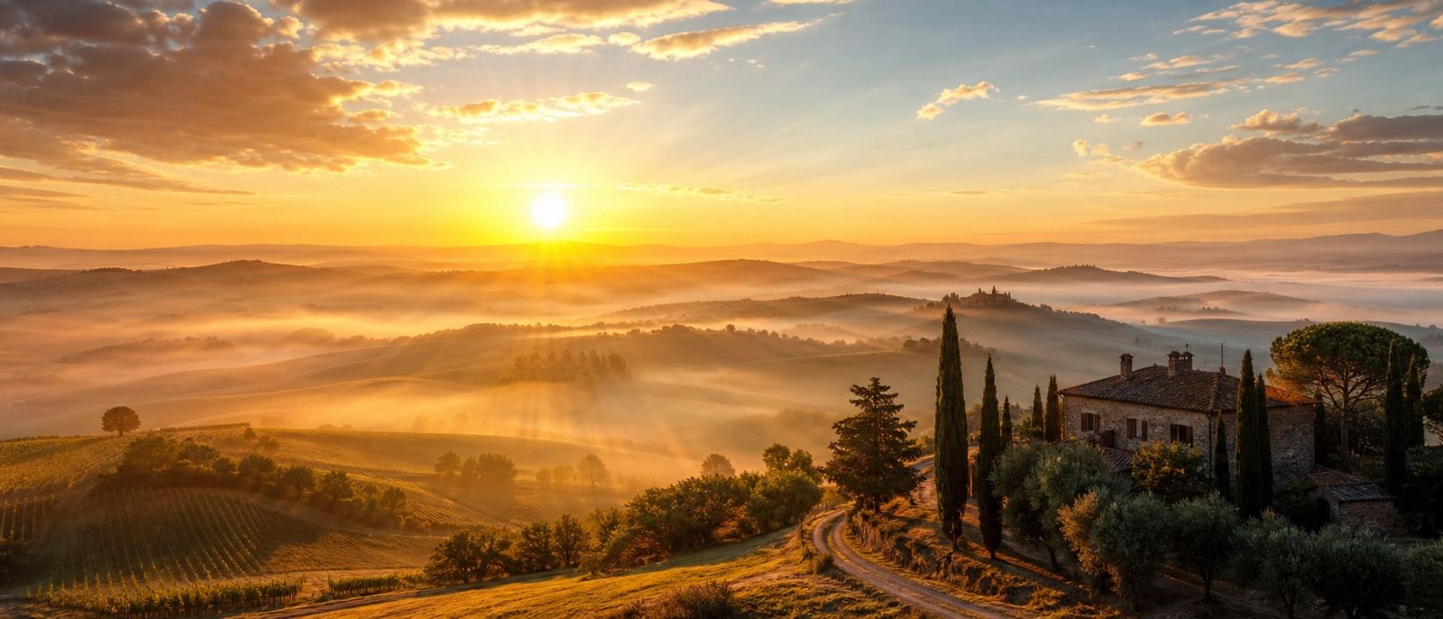 Paesaggio evocativo di libertà e consapevolezza
